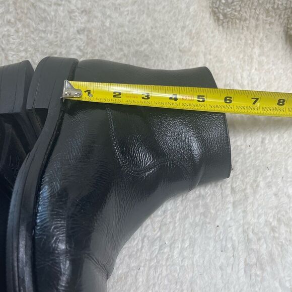 Flag LTD Men\'s Leather black Dress Ankle Boots Side zipper . Leather lining SZ12 main image 10